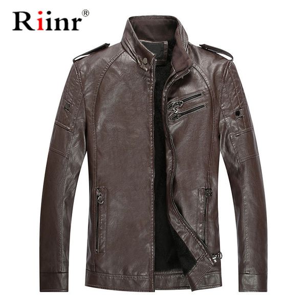 riinr brand men's winter jacket men pu leather motorcycle warm jackets plus velvet windbreaker male casual long coat 4xl 201026, Black
riinr brand men's winter jacket men pu leather motorcycle warm jackets plus velvet windbreaker male casual long coat 4xl 201026, Black