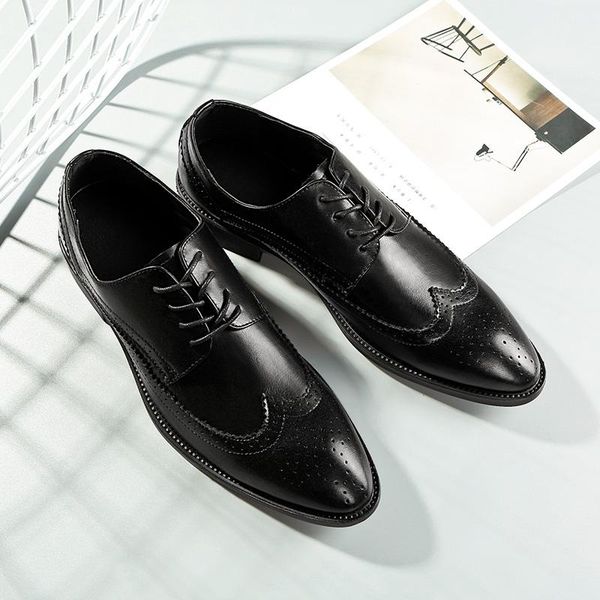 cimim brand business formal bullock men dress shoes large size comfortable fashion leather shoes italy luxury office casual shoe, Black
cimim brand business formal bullock men dress shoes large size comfortable fashion leather shoes italy luxury office casual shoe, Black