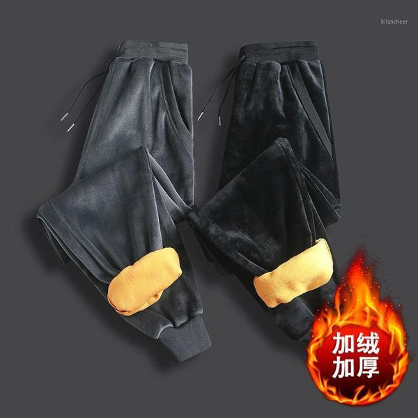 men's trousers 2021 spring and winter new slim solid color double-sided thick trousers loose casual young men's clothing1, Black
men's trousers 2021 spring and winter new slim solid color double-sided thick trousers loose casual young men's clothing1, Black