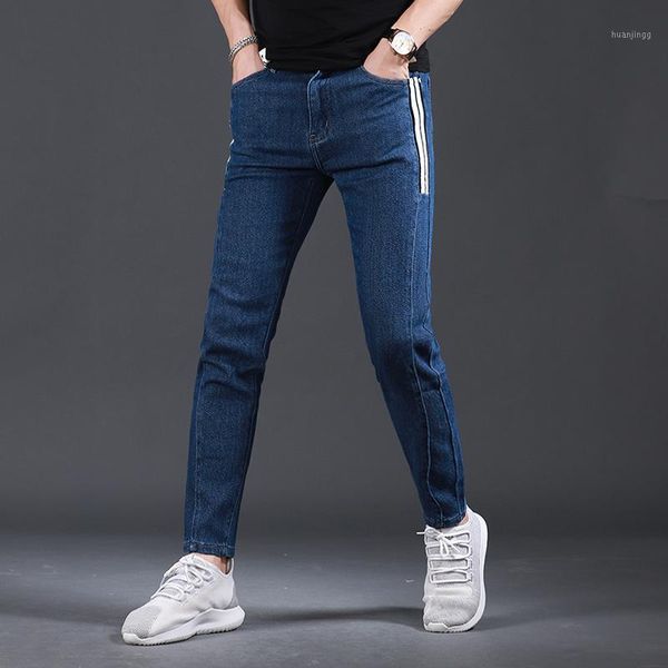 dark blue stretch summer jeans men 2020 fashion side stripe jean slim fit ankle-length pants1
dark blue stretch summer jeans men 2020 fashion side stripe jean slim fit ankle-length pants1