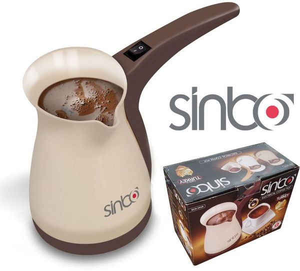sinbo coffee machine electric turkish coffee espresso cappuccino easy portable fast wired 1000w 0.4l 5 cups capacity
sinbo coffee machine electric turkish coffee espresso cappuccino easy portable fast wired 1000w 0.4l 5 cups capacity