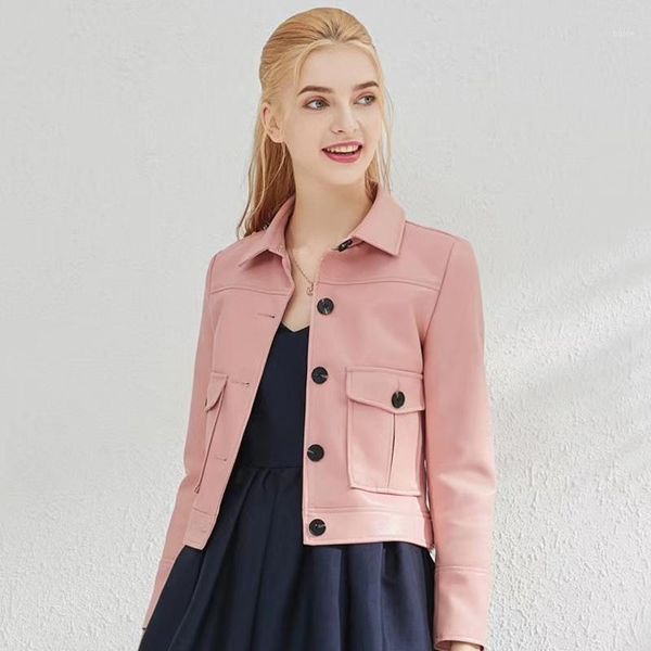2020 new spring women slim black faux leather jacket pu motorcycle biker female pu leather outwear ladies soft pink coats1
2020 new spring women slim black faux leather jacket pu motorcycle biker female pu leather outwear ladies soft pink coats1