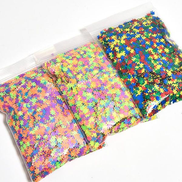 neon puzzle- shaped glitter multi color neon puzzle pieces, .50g weighed bags,4 mm solvent resistant non-toxic polyester glitter, Silver;gold
neon puzzle- shaped glitter multi color neon puzzle pieces, .50g weighed bags,4 mm solvent resistant non-toxic polyester glitter, Silver;gold