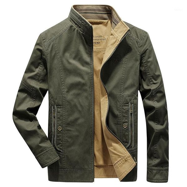 spring new casual large size stand collar zip jacket men double sided wear men's coat fashion jacket 1, Black;brown
spring new casual large size stand collar zip jacket men double sided wear men's coat fashion jacket 1, Black;brown