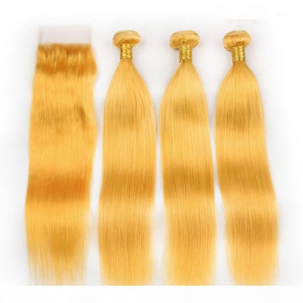 pure yellow brazilian human hair weaves with closure straight colored yellow virgin hair bundles deals 3pcs with 4x4 lace front closure, Black;brown
pure yellow brazilian human hair weaves with closure straight colored yellow virgin hair bundles deals 3pcs with 4x4 lace front closure, Black;brown