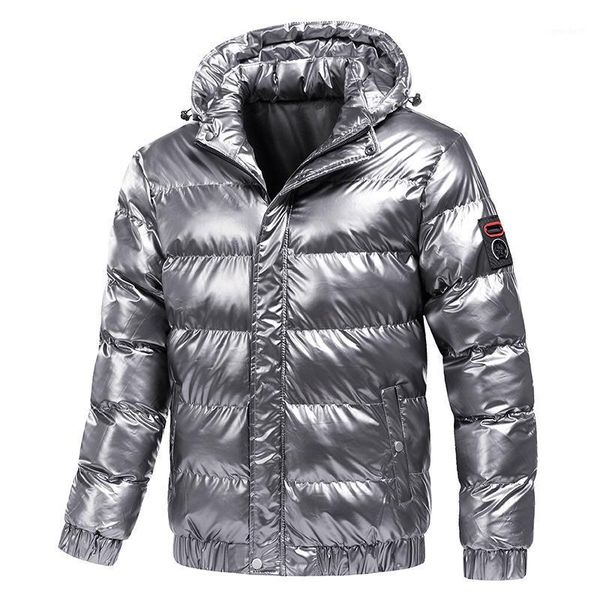 men's down & parkas men winter casual glossy jacket stand collar fashon mens hooded warm zipper coat harajuku cotton outerwear1, Black
men's down & parkas men winter casual glossy jacket stand collar fashon mens hooded warm zipper coat harajuku cotton outerwear1, Black