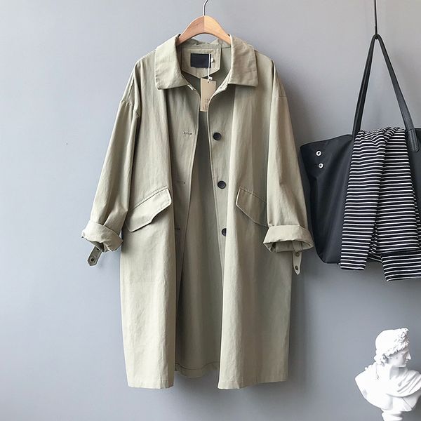 2021 new spring turn down collar women clothes long khaki coat feminino abrigo mujer trench femme cyv0, Tan;black
2021 new spring turn down collar women clothes long khaki coat feminino abrigo mujer trench femme cyv0, Tan;black