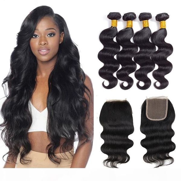 brazilian virgin hair body wave human hair lace closure with malaysian indian peruvian body wave hair weaves 4 bundles natural color, Black;brown
brazilian virgin hair body wave human hair lace closure with malaysian indian peruvian body wave hair weaves 4 bundles natural color, Black;brown