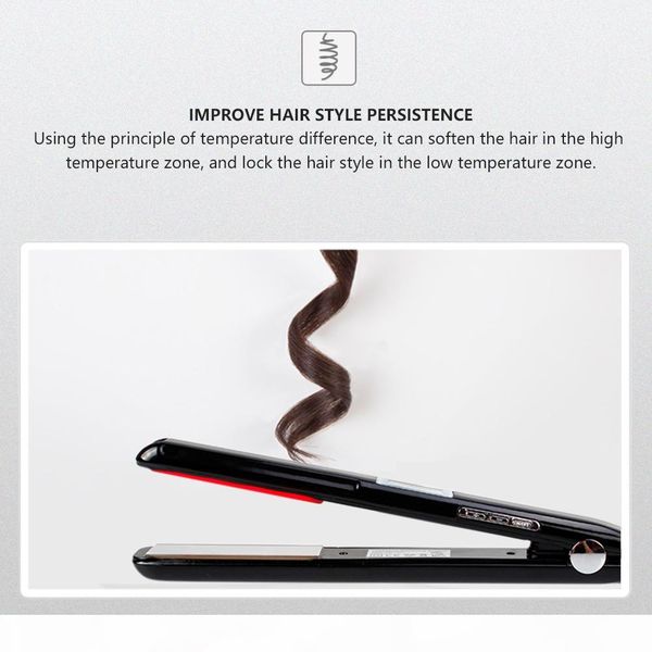 lcd display infrared hair care iron hair treatment cold straightener recovers damaged iron smoothly hair flat irons, Black
lcd display infrared hair care iron hair treatment cold straightener recovers damaged iron smoothly hair flat irons, Black