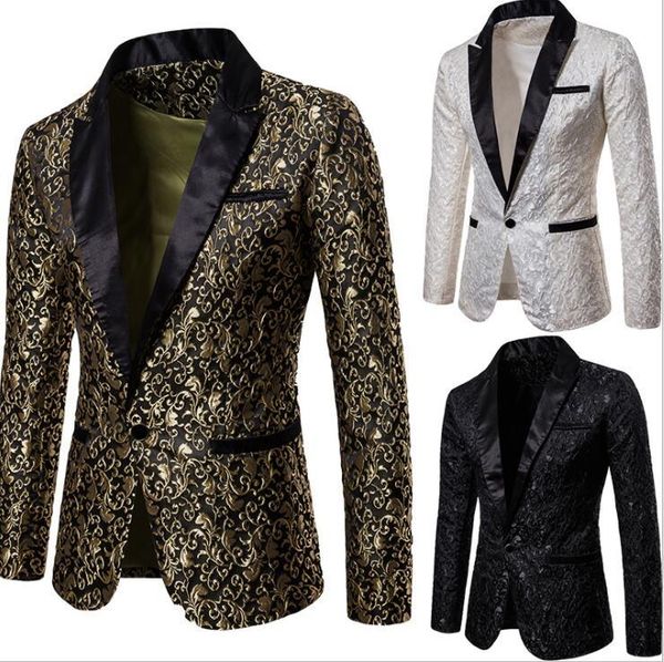 suits men blazer jacquard fashion clothes masculino slim fit casaco personalized jaqueta masculina coats mens jacket european, White;black 
suits men blazer jacquard fashion clothes masculino slim fit casaco personalized jaqueta masculina coats mens jacket european, White;black