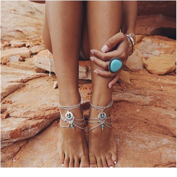 boho anklet ногой цепь лодыжки летний браслет слабый синий камень шарм сандалии босиком пляжные ноги свадебные украшения для ювелирных издел, Black
boho anklet ногой цепь лодыжки летний браслет слабый синий камень шарм сандалии босиком пляжные ноги свадебные украшения для ювелирных издел, Black