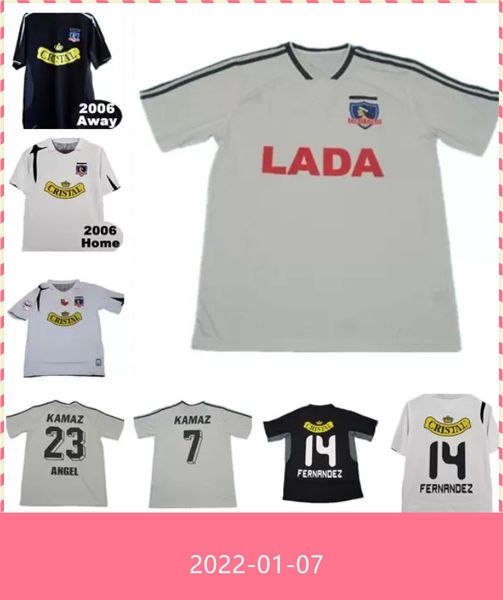 2006 colo colo retro 2007 soccer jerseys argentina csd home white vintage camiseta de fútbol classic 06 07 fernrndez football shirts, Black;yellow
2006 colo colo retro 2007 soccer jerseys argentina csd home white vintage camiseta de fútbol classic 06 07 fernrndez football shirts, Black;yellow