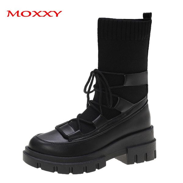 moxxy качество женщины ботильоны stretch fabric платформы обувь пинетки springy носок сапоги узелок осень толстой подошве обувь женщина, Black
moxxy качество женщины ботильоны stretch fabric платформы обувь пинетки springy носок сапоги узелок осень толстой подошве обувь женщина, Black