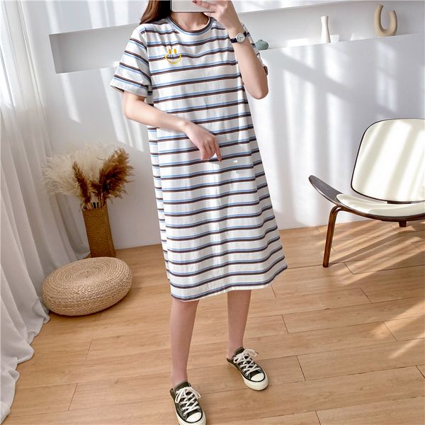 cotton summer short-sleeved loose-fitting plus size women's t-shirt dress pregnant women breastfeeding dresses pregnant women breastfee, White;black
cotton summer short-sleeved loose-fitting plus size women's t-shirt dress pregnant women breastfeeding dresses pregnant women breastfee, White;black