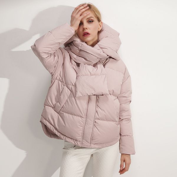 the new winter 2020 high-end women's fashion collar design quality female ms duck down jacket to keep warm coats, Black
the new winter 2020 high-end women's fashion collar design quality female ms duck down jacket to keep warm coats, Black