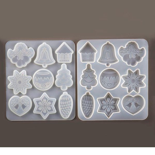 christmas bell snowflake elk pendant keychain sile mold for uv epoxy resin moulds jewelry making diy pendant jllpcp, Black
christmas bell snowflake elk pendant keychain sile mold for uv epoxy resin moulds jewelry making diy pendant jllpcp, Black