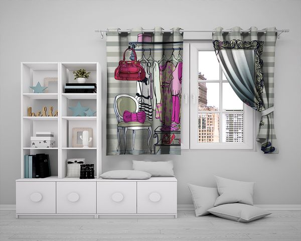 3d современный занавес окна элегантная спальня 3d занавес красивая гардероб оптовая занавес для ванной комнаты