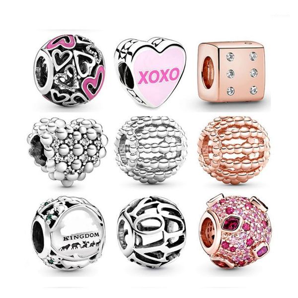 fit bracelets original 925 sterling silver charms valentine's day collection charm heart beads women diy jewelry gift1
fit bracelets original 925 sterling silver charms valentine's day collection charm heart beads women diy jewelry gift1