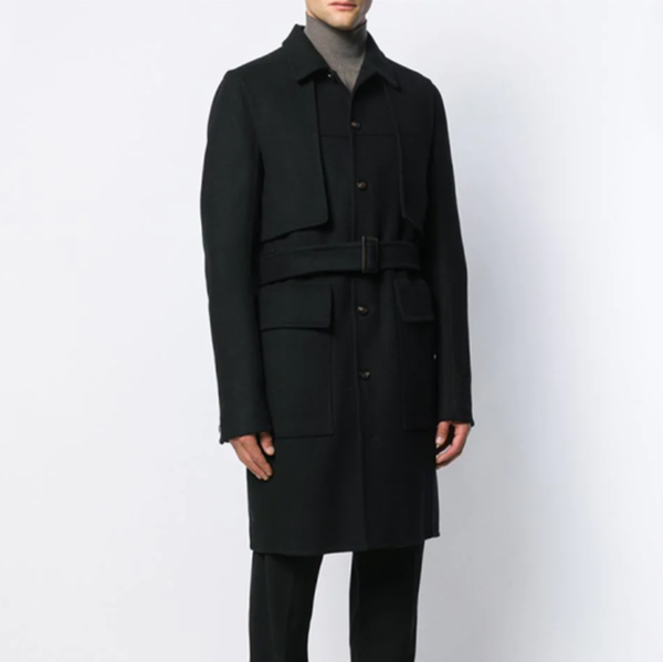 men's wool & blends s-7xlautumn and winter loose false two coat fashionable woollen in the middle of long thick windbreake, Black
men's wool & blends s-7xlautumn and winter loose false two coat fashionable woollen in the middle of long thick windbreake, Black