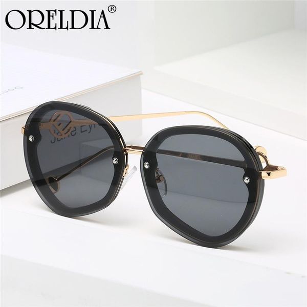 sunglasses 2021 round rimless ladies fashion irregular metal temple glasses gradient color lens men's uv400, White;black
sunglasses 2021 round rimless ladies fashion irregular metal temple glasses gradient color lens men's uv400, White;black
