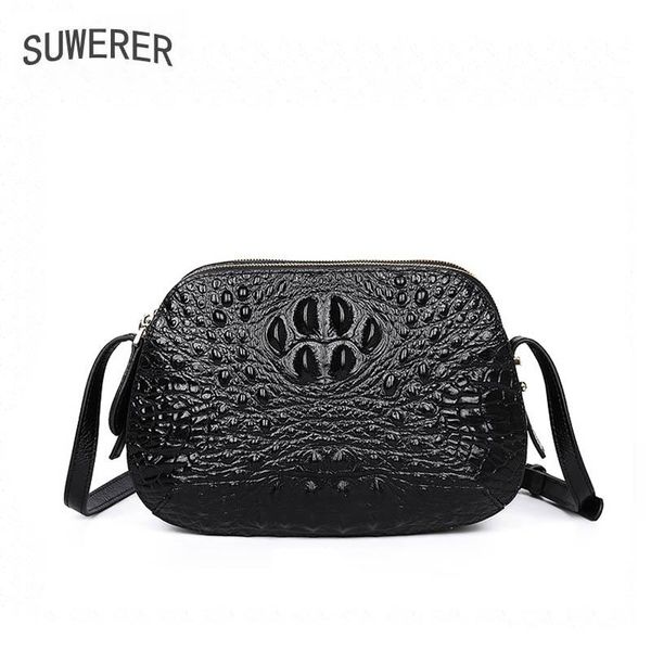 suwerer 2020 women genuine leather bags luxury handbags women bags designer cowhide crocodile pattern leather shoulder
suwerer 2020 women genuine leather bags luxury handbags women bags designer cowhide crocodile pattern leather shoulder