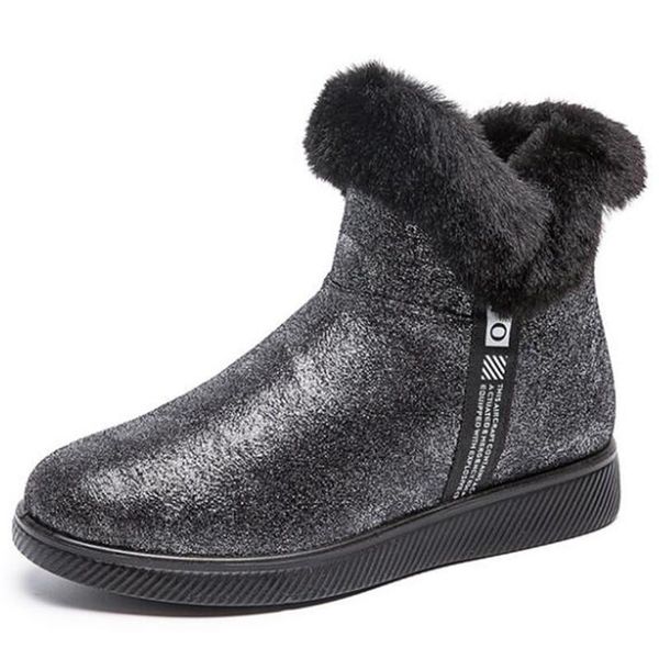 winter short boots women plus velvet snow boots wild short tube thick warm women's shoes zapatos de mujer ankle for women, Black
winter short boots women plus velvet snow boots wild short tube thick warm women's shoes zapatos de mujer ankle for women, Black