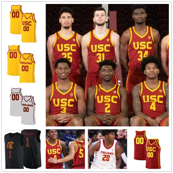 custom usc trojans basketball jersey ncaa college 15 isaiah mobley 21 onyeka okongwu 5 vucevic 32 o.j. mayo men women youth jerseys, Black
custom usc trojans basketball jersey ncaa college 15 isaiah mobley 21 onyeka okongwu 5 vucevic 32 o.j. mayo men women youth jerseys, Black