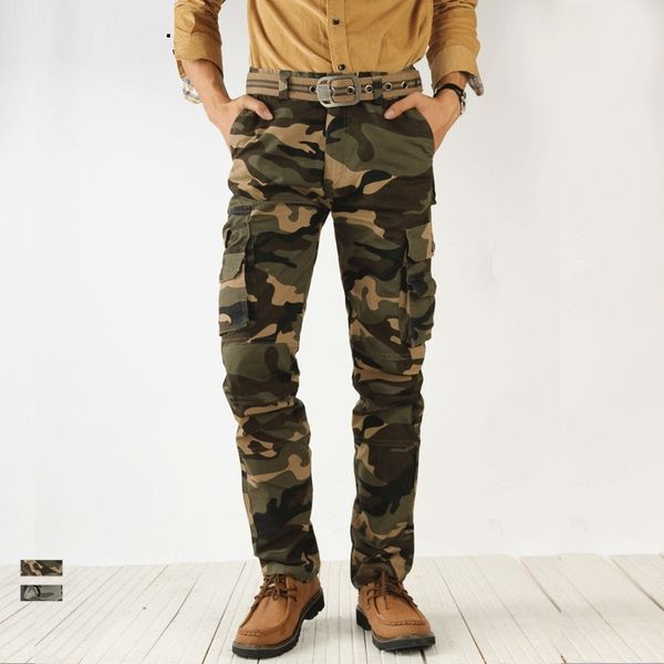 2020 autumn camouflage cargo of military men camo casual men's straight-line cottontactical male pants yqtx, Black;brown
2020 autumn camouflage cargo of military men camo casual men's straight-line cottontactical male pants yqtx, Black;brown