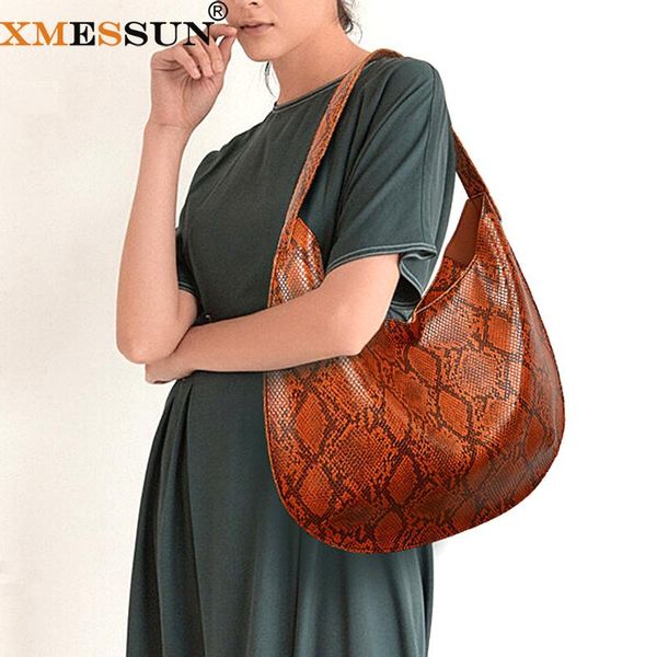 xmessun women new python pattern shoulder bags fashion retro large capacity shopping bag ladies travel tote k108
xmessun women new python pattern shoulder bags fashion retro large capacity shopping bag ladies travel tote k108