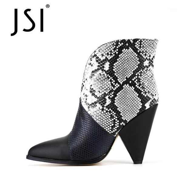 jsi office lady ankle boots woman pointed toe patchwork mixcolor v-shape ankle boots ladies spike heel jo6581, Black
jsi office lady ankle boots woman pointed toe patchwork mixcolor v-shape ankle boots ladies spike heel jo6581, Black