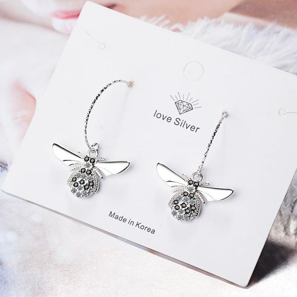 dangle & chandelier animal design 925 sterling silver micro zirconia bee earrings women fine jewelry oorbellen boucle d'oreille s-e793
dangle & chandelier animal design 925 sterling silver micro zirconia bee earrings women fine jewelry oorbellen boucle d'oreille s-e793