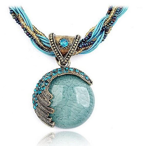 ethnic style necklace vintage necklace bohemian jewelry statement necklaces women rhinestone gem pendant collar exaggerated 5.221, Silver
ethnic style necklace vintage necklace bohemian jewelry statement necklaces women rhinestone gem pendant collar exaggerated 5.221, Silver