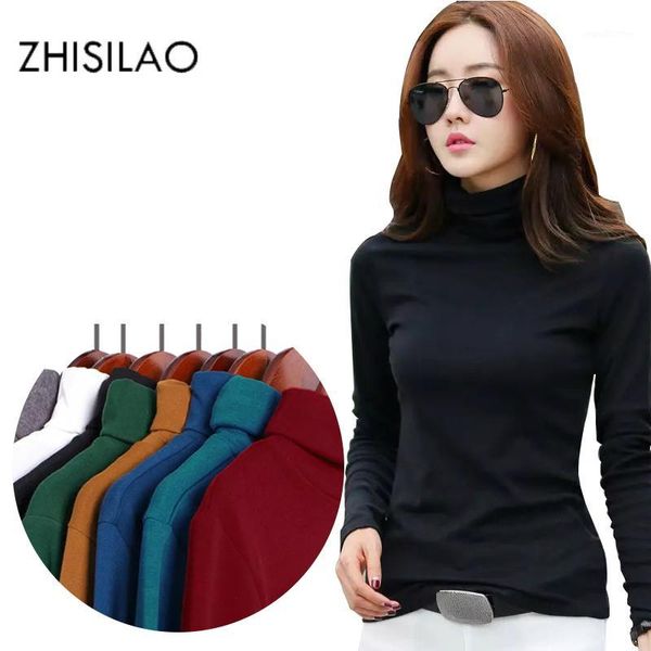 women's t-shirt zhisilao woman turtleneck long sleeve shirt black tshirt harajuku white winter solid fitness1
women's t-shirt zhisilao woman turtleneck long sleeve shirt black tshirt harajuku white winter solid fitness1