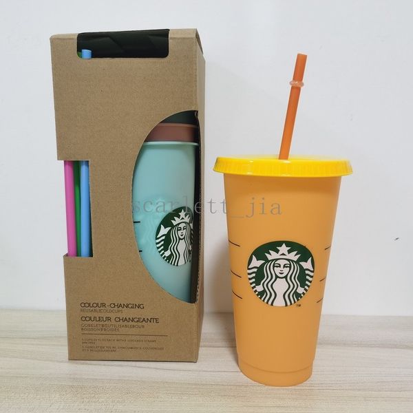 24oz cold color change tumblers plastic drinking juice cup with lip and straw magic coffee mug costom starbucks color changing plastic cup
24oz cold color change tumblers plastic drinking juice cup with lip and straw magic coffee mug costom starbucks color changing plastic cup