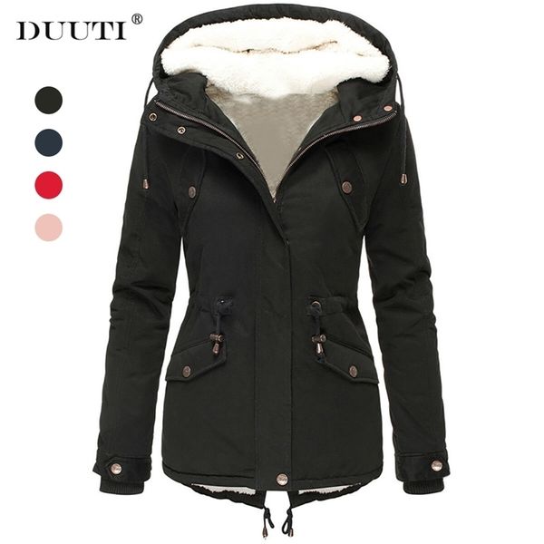 thick warm parka women plush inside fall winter fashion casual hooded cotton jacket streetwear plus size basic coat d30 201027, Black
thick warm parka women plush inside fall winter fashion casual hooded cotton jacket streetwear plus size basic coat d30 201027, Black