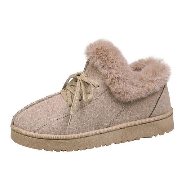 fleece winter women snow boots cowhide leather ankle boots sneakers casual warm winter solid lace-up new woman shoes 2020, Black
fleece winter women snow boots cowhide leather ankle boots sneakers casual warm winter solid lace-up new woman shoes 2020, Black