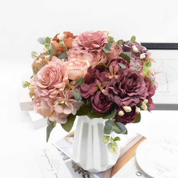 single bundle artificial flowers peony hydrangea flower wedding christmas decorations for home diy living room decor arrangement1
single bundle artificial flowers peony hydrangea flower wedding christmas decorations for home diy living room decor arrangement1