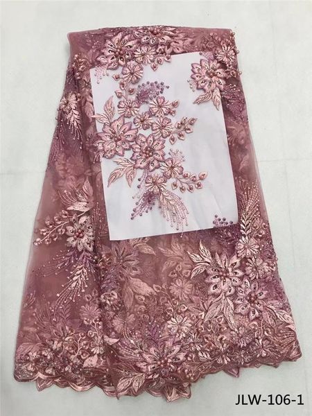 african french tulle lace fabric with beautiful beads 3d flower pattern design french net lace for wedding jlw-106, Pink;blue
african french tulle lace fabric with beautiful beads 3d flower pattern design french net lace for wedding jlw-106, Pink;blue