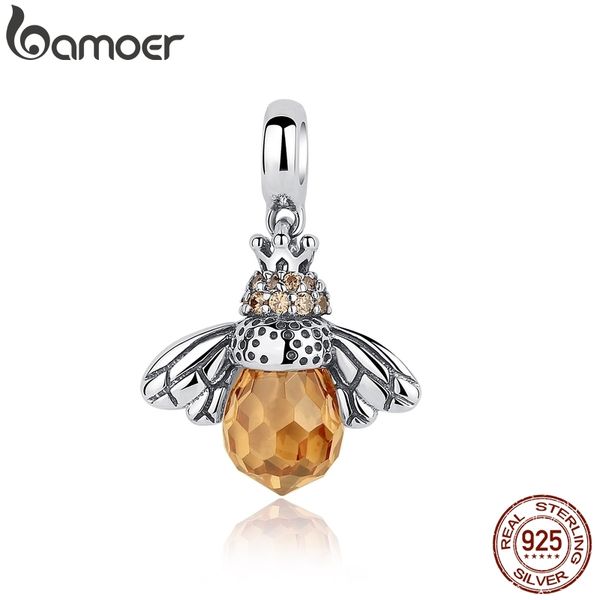 bamoer classic new 925 sterling silver orange wing animal bee pendants fit bracelet for women accessories scc035 q1113, Bronze;silver
bamoer classic new 925 sterling silver orange wing animal bee pendants fit bracelet for women accessories scc035 q1113, Bronze;silver