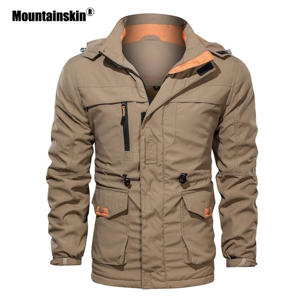 men's thick jacket winter autumn fashion hooded tooling coat outdoor male brand clothing eu size kg-769, Black;brown
men's thick jacket winter autumn fashion hooded tooling coat outdoor male brand clothing eu size kg-769, Black;brown