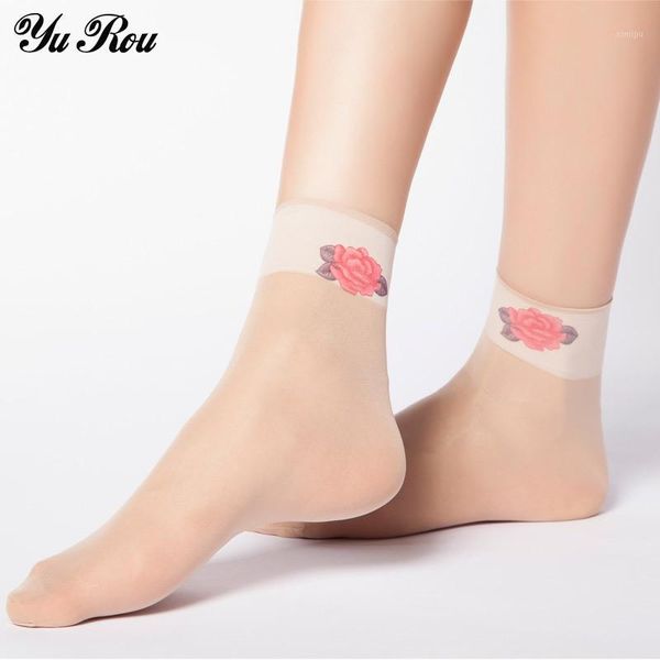 wholesale-yurou 2 pairs/lot women's rose printed bamboo fiber socks casual crystal thin breathable female elastic short silk socks summ, Black;white
wholesale-yurou 2 pairs/lot women's rose printed bamboo fiber socks casual crystal thin breathable female elastic short silk socks summ, Black;white