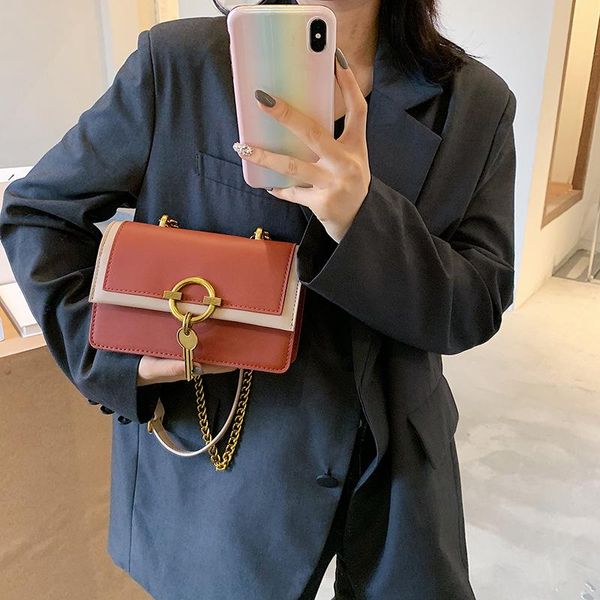 2020 autumn fashion new style net red small square bag women's fashion shoulder bag key metal decoration crossbody
2020 autumn fashion new style net red small square bag women's fashion shoulder bag key metal decoration crossbody