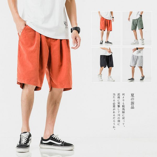 fat shorts capris plus extra large loose tide brand beach sports casual men's pants, White;black
fat shorts capris plus extra large loose tide brand beach sports casual men's pants, White;black