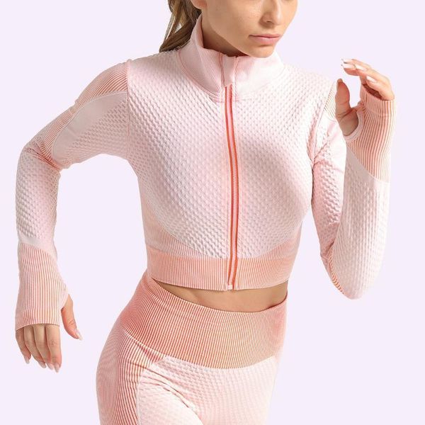 yoga outfits sports women zipper long sleeve shirts waist shaping gym workout running jacket training push-up fitness coat1, White;red
yoga outfits sports women zipper long sleeve shirts waist shaping gym workout running jacket training push-up fitness coat1, White;red