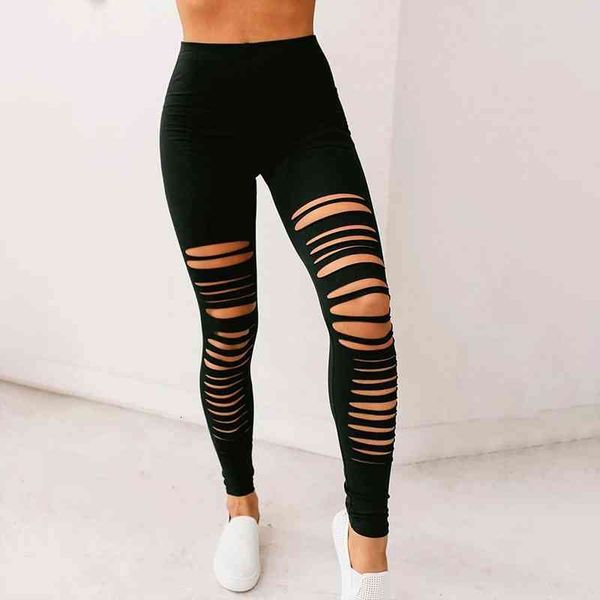 Summer Basic Slim Strech Black Leggings Women Holes Ripped Leggings Punk Rock Fashion Women Leggins Casual Jeggings Dancing Pant
Summer Basic Slim Strech Black Leggings Women Holes Ripped Leggings Punk Rock Fashion Women Leggins Casual Jeggings Dancing Pant