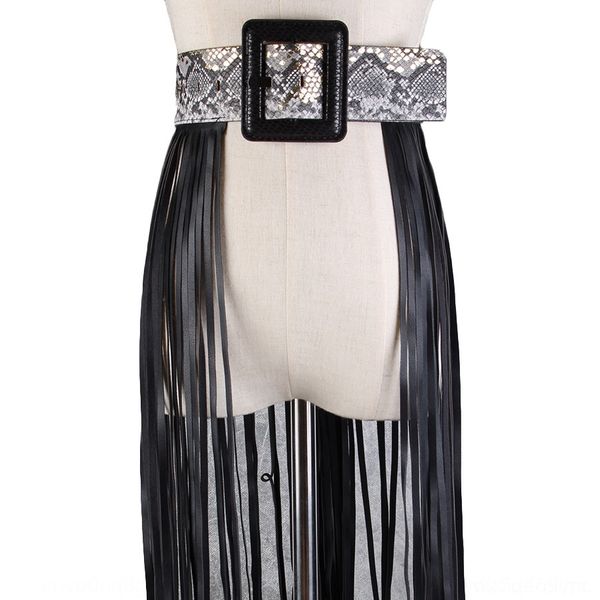djhrl super tassel long belt women's versatile zacvc skin decoration super long tassel lady waist cover lady f198 snake, Black;brown
djhrl super tassel long belt women's versatile zacvc skin decoration super long tassel lady waist cover lady f198 snake, Black;brown