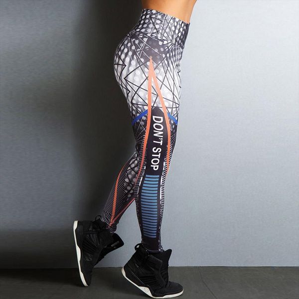 women high waist fitness leggings skinny ladies print long elastic waist compression trousers exercise leggins mujer pants, Black
women high waist fitness leggings skinny ladies print long elastic waist compression trousers exercise leggins mujer pants, Black