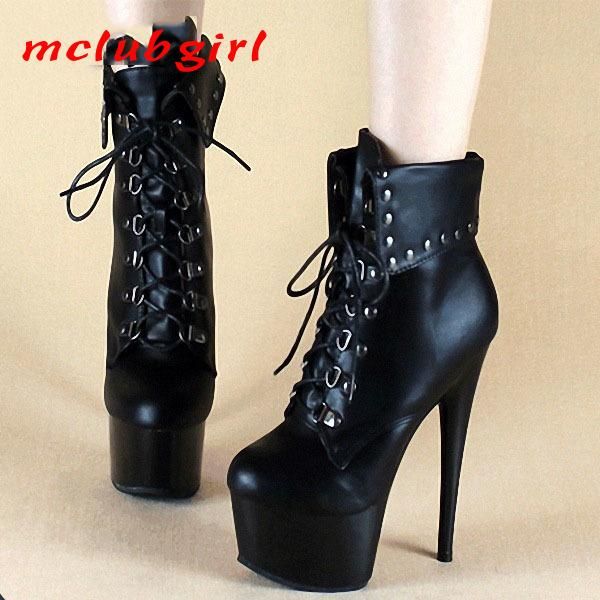 mgirlclub 15cm super high heels, fine heels low boots nightclubs dance rivets size boots women boot lyp, Black
mgirlclub 15cm super high heels, fine heels low boots nightclubs dance rivets size boots women boot lyp, Black