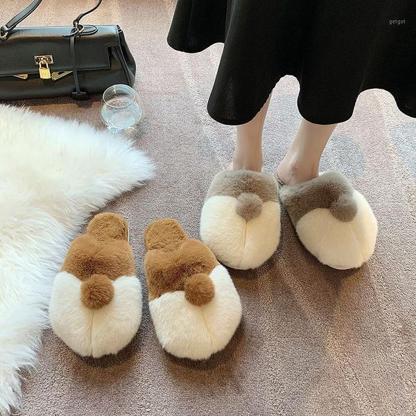 shoes woman 2020 plush slippers for adults loafers low flock cover toe pantofle fur massage new flat rubber rome slides fabric1, Black
shoes woman 2020 plush slippers for adults loafers low flock cover toe pantofle fur massage new flat rubber rome slides fabric1, Black