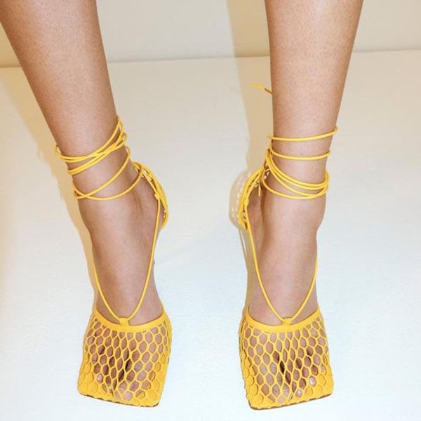 sandals 2021 spring summer collection women square head net mesh stilettos ankle wrap lace-up shoes high heels pumps, Black
sandals 2021 spring summer collection women square head net mesh stilettos ankle wrap lace-up shoes high heels pumps, Black